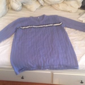 colour block sweater large